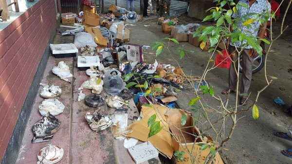 দিরাইয়ে যুবলীগ সভাপতির দোকানে দুর্বৃত্তের আগুন! - Sunamganj Journal
