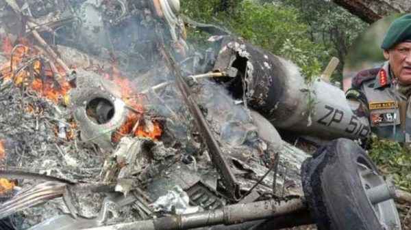 ভারতের প্রতিরক্ষা প্রধানকে বহনকারী হেলিকপ্টার বিধ্বস্ত, নিহত ৪ - Sunamganj Journal