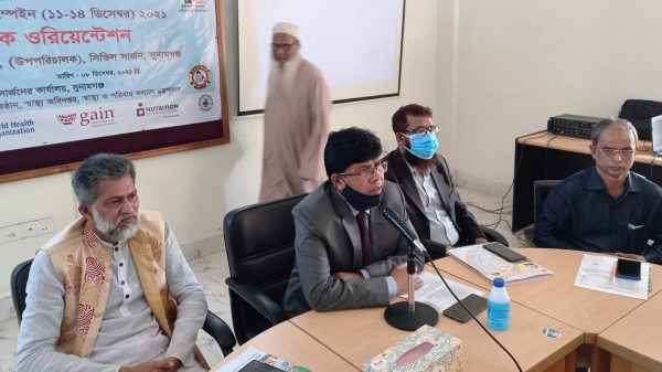 ৩ লক্ষ ৯৫ হাজার ৯২৩ শিশুকে ভিটামিন এ ক্যাপসুল খাওনোর উদ্যোগ - Sunamganj Journal