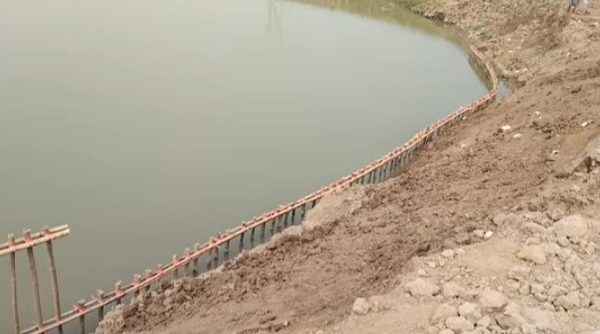 জামালগঞ্জে এখনো শেষ হয়নি হাওরের ফসল রক্ষা বাঁধের কাজ, শঙ্কিত কৃষক - Sunamganj Journal