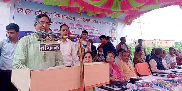 ক্ষতিগ্রস্থ ১২ হাজার কৃষককে সহায়তা দেয়া হবে-কৃষিমন্ত্রী - Sunamganj Journal