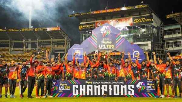 লঙ্কান প্রিমিয়ার লিগের নতুন চ্যাম্পিয়ন বি-লাভ ক্যান্ডি - Sunamganj Journal