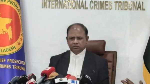 ট্রাইব্যুনালে আ. লীগের বিচারের তদন্ত চলছে-চিফ প্রসিকিউটর - Sunamganj Journal