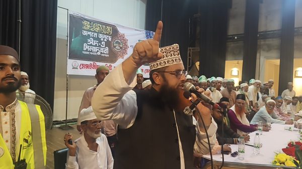 ঈদে মিলাদুন্নবী উপলক্ষে সুনামগঞ্জে জসনে জুলুছে ইসলামে উগ্রবাদ, সন্ত্রাস ও জঙ্গিবাদের স্থান নেই রাজাপুরা পীরের আহ্বান - Sunamganj Journal